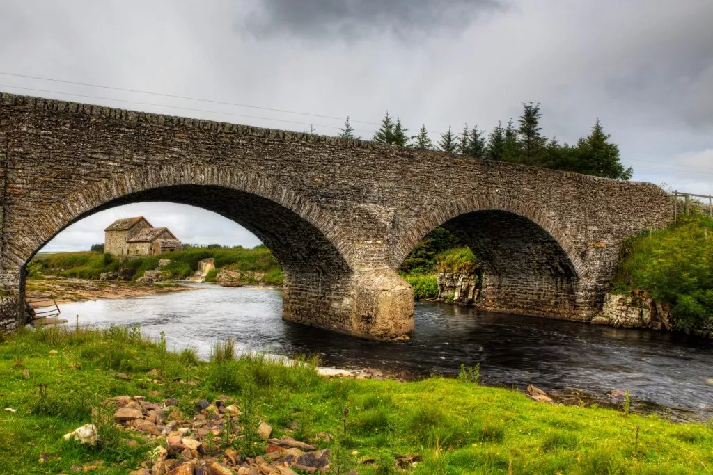 An old stone mill found in Thurso, Scotland